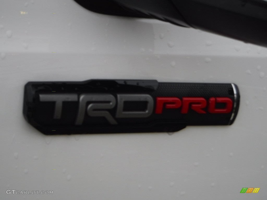 2019 Tacoma TRD Pro Double Cab 4x4 - Super White / Black photo #15