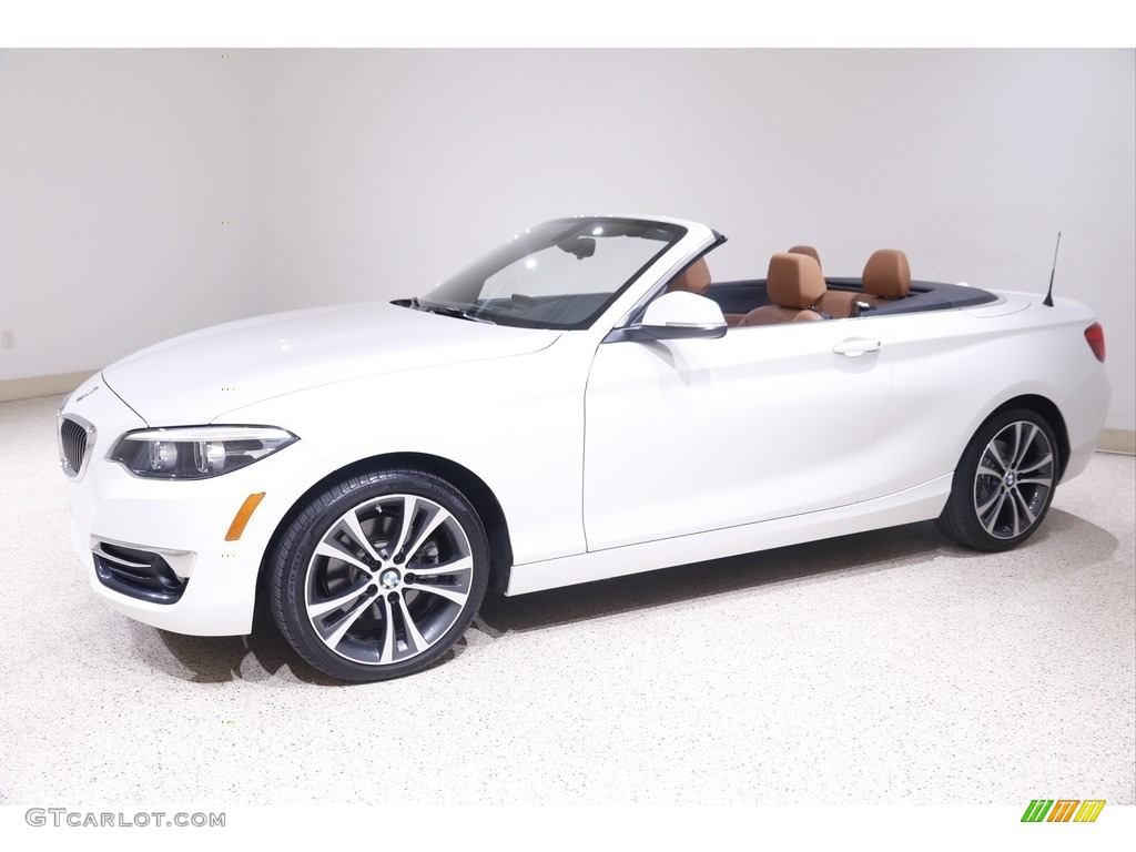 Alpine White 2018 BMW 2 Series 230i xDrive Convertible Exterior Photo #142306919