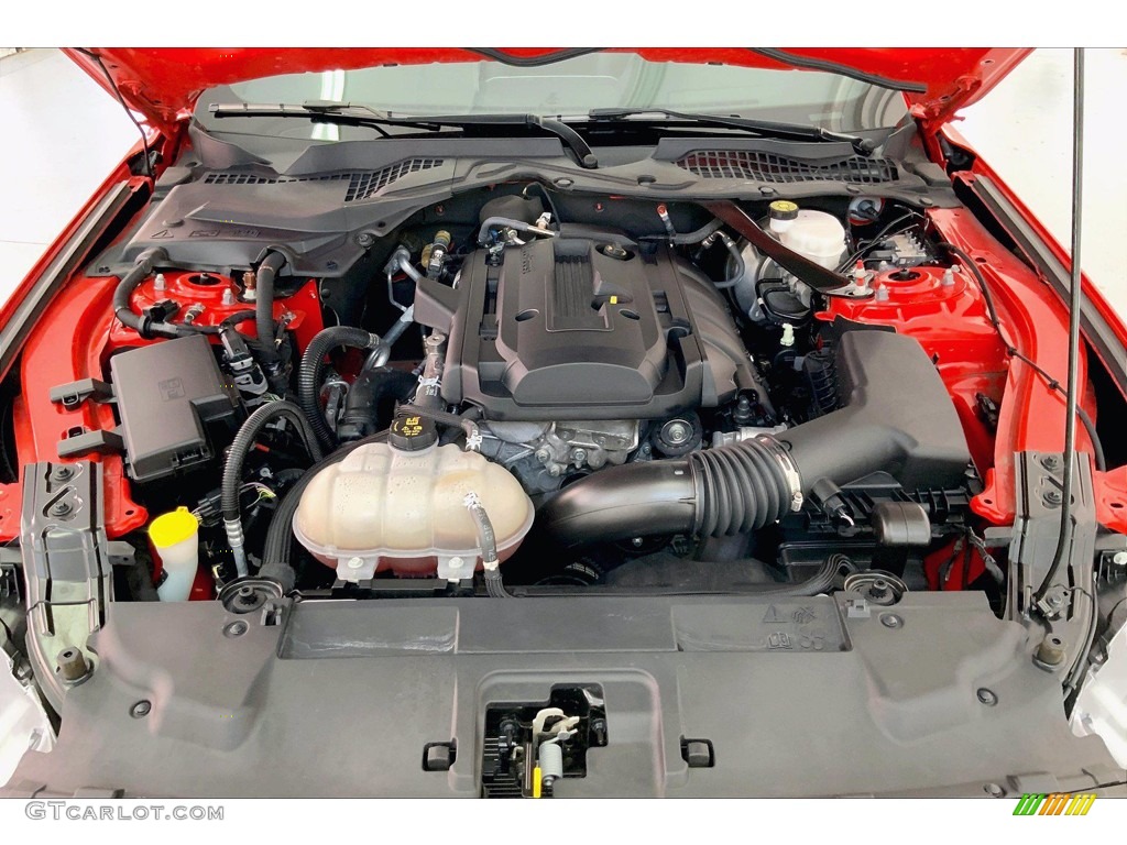 2019 Ford Mustang EcoBoost Premium Convertible 2.3 Liter Turbocharged DOHC 16-Valve EcoBoost 4 Cylinder Engine Photo #142307048
