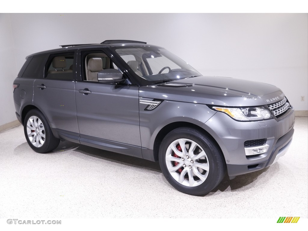 2016 Range Rover Sport Supercharged - Corris Grey Metallic / Ebony/Ivory photo #1