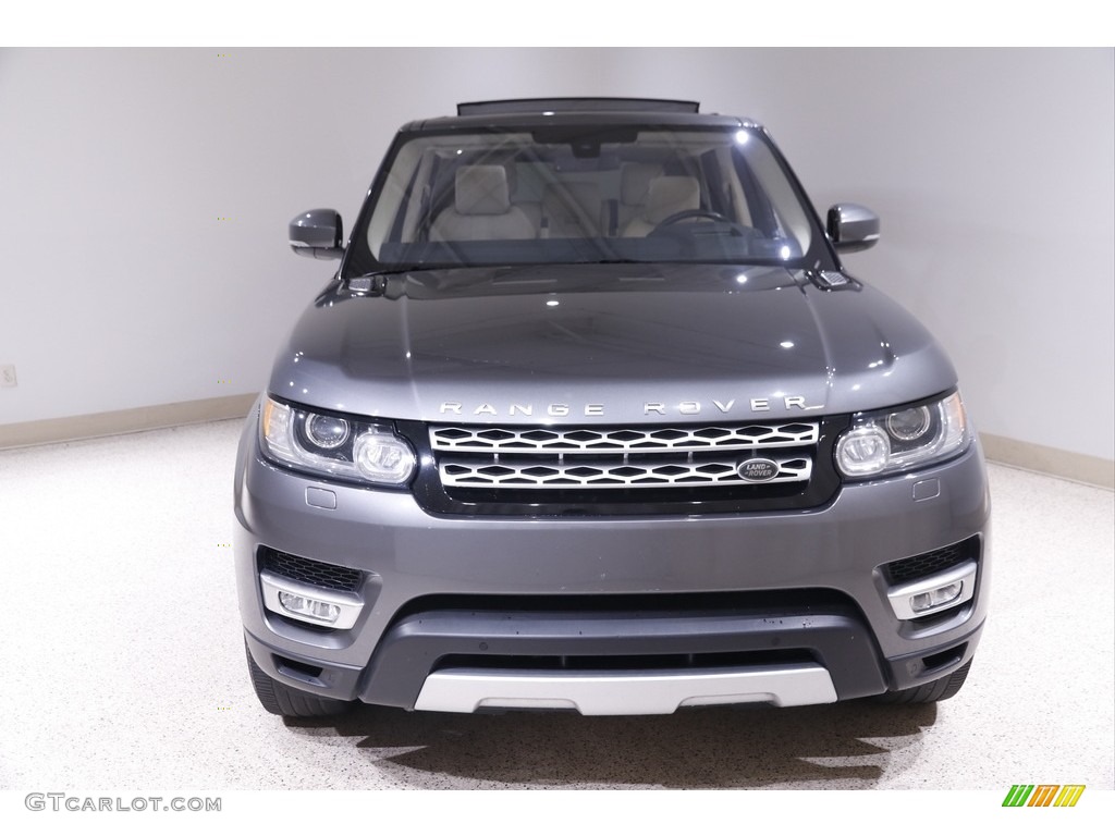 2016 Range Rover Sport Supercharged - Corris Grey Metallic / Ebony/Ivory photo #2