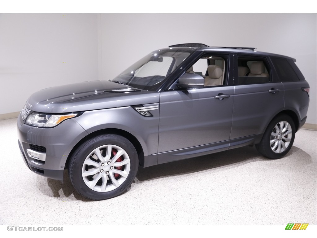 2016 Range Rover Sport Supercharged - Corris Grey Metallic / Ebony/Ivory photo #3