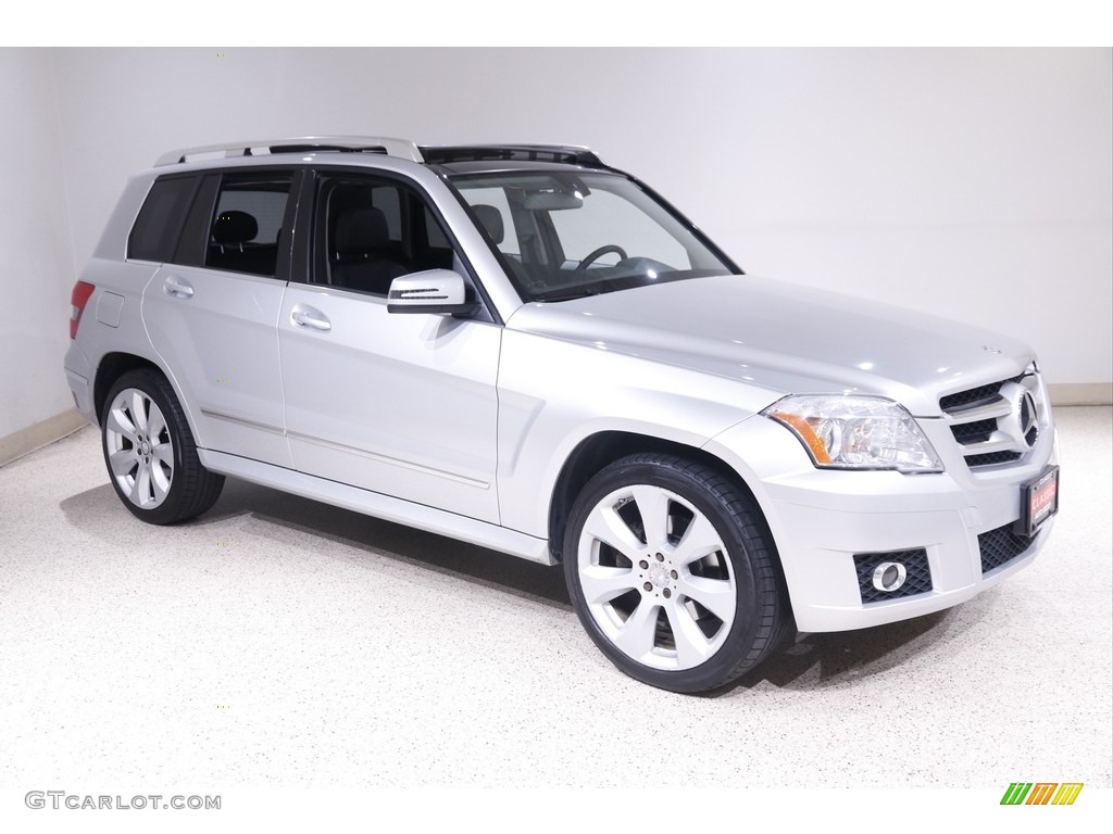 2011 GLK 350 4Matic - Iridium Silver Metallic / Black photo #1