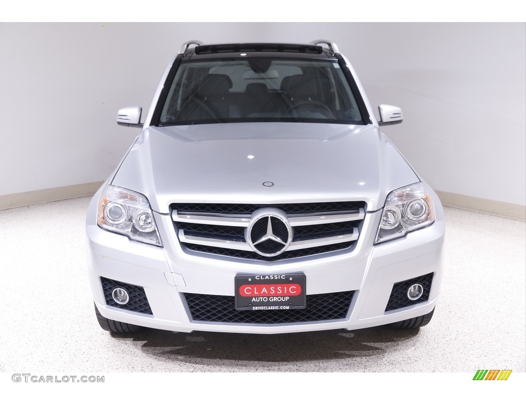 2011 GLK 350 4Matic - Iridium Silver Metallic / Black photo #2