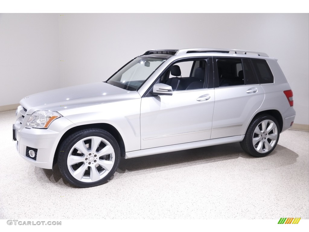 2011 GLK 350 4Matic - Iridium Silver Metallic / Black photo #3