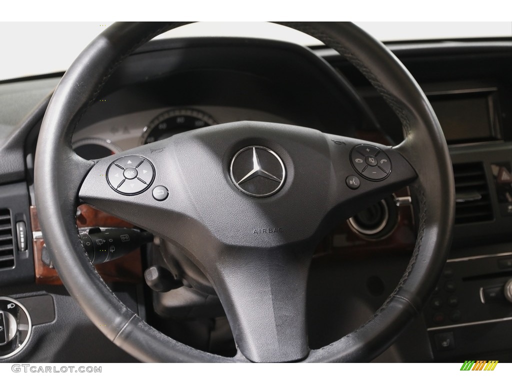 2011 GLK 350 4Matic - Iridium Silver Metallic / Black photo #7