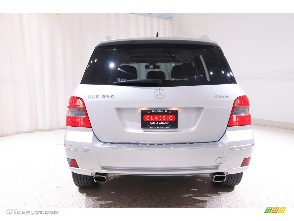 2011 GLK 350 4Matic - Iridium Silver Metallic / Black photo #17