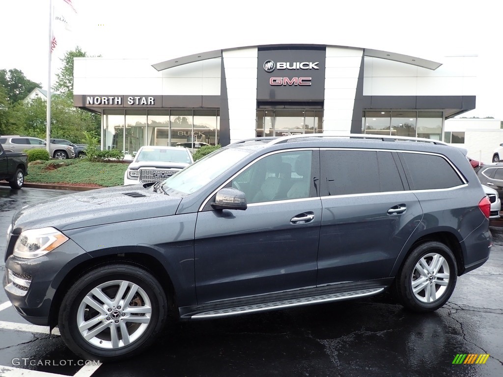 2015 GL 450 4Matic - Steel Grey Metallic / Black photo #1