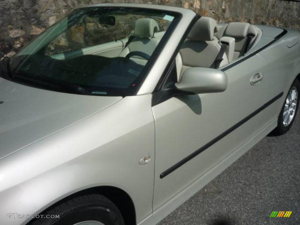 2006 9-3 2.0T Convertible - Parchment Silver Metallic / Parchment photo #16