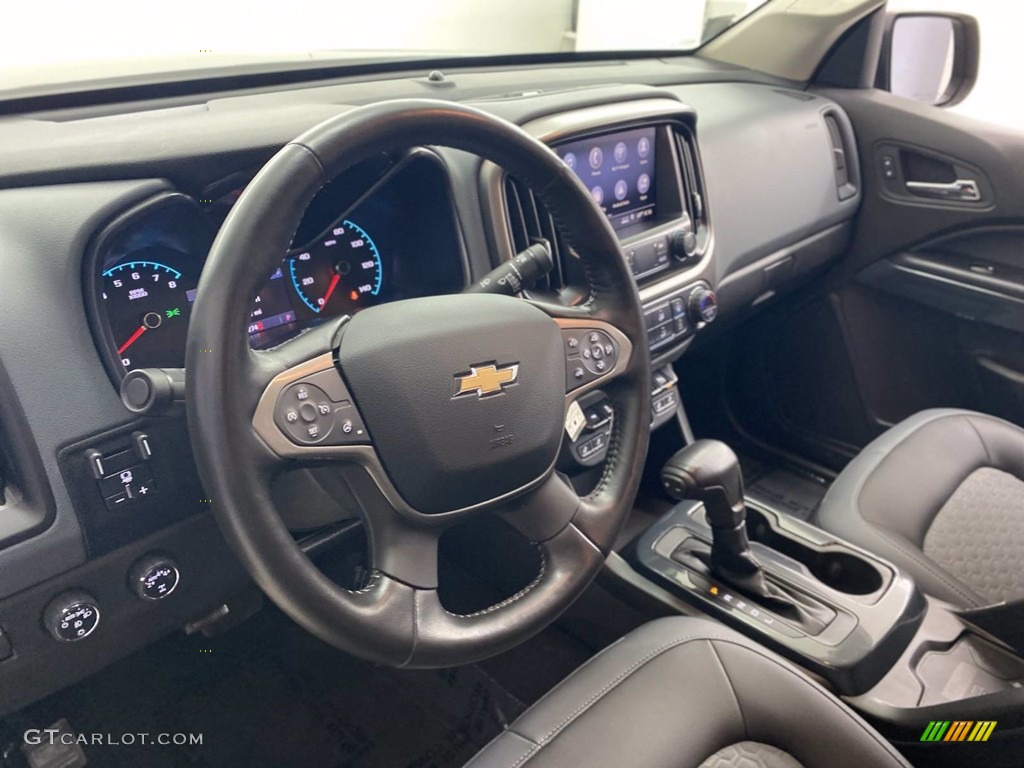 2019 Chevrolet Colorado Z71 Crew Cab 4x4 Jet Black Dashboard Photo #142308179