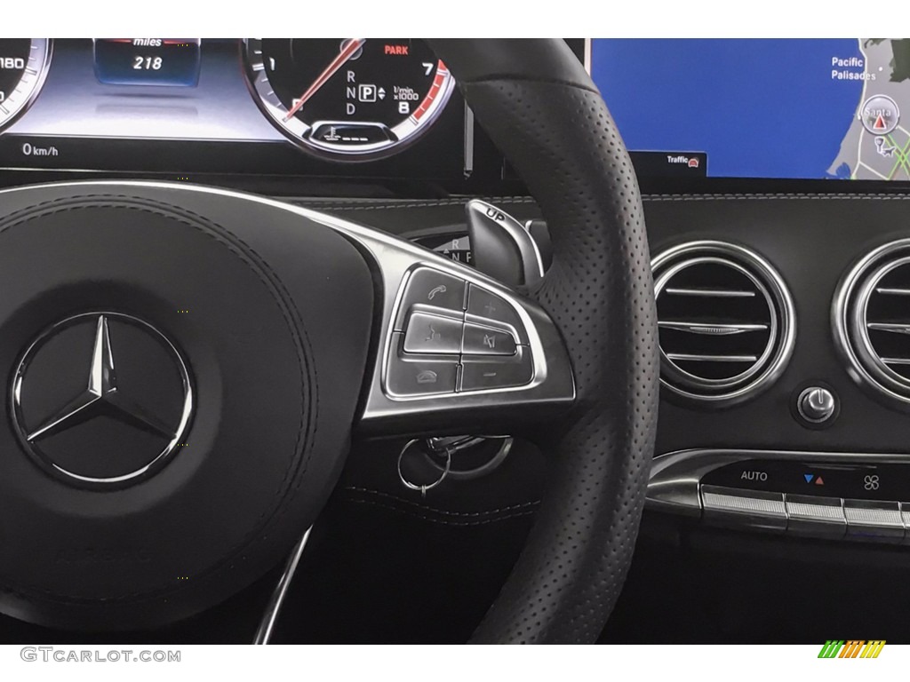 2017 Mercedes-Benz S 63 AMG 4Matic Cabriolet Steering Wheel Photos