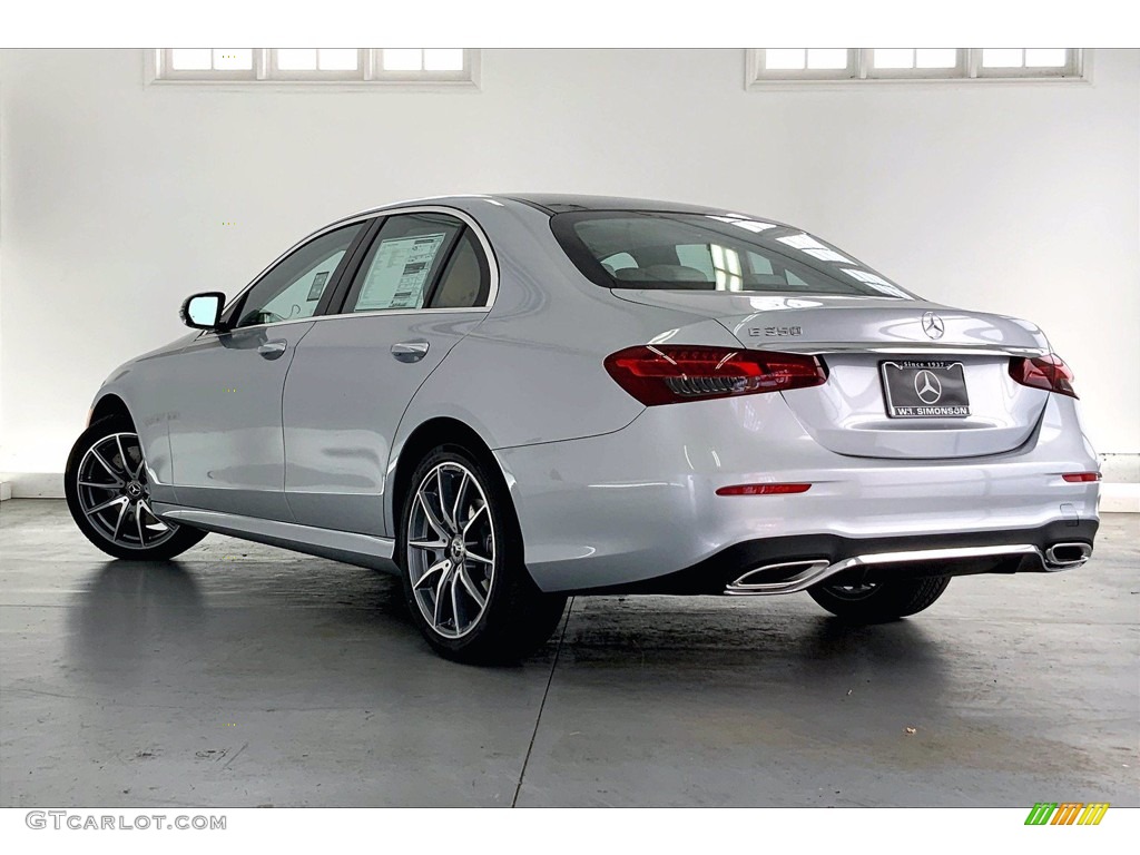 2021 E 350 Sedan - Cirrus Silver Metallic / Macchiato Beige/Black photo #2