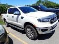 Oxford White - Ranger Lariat SuperCrew 4x4 Photo No. 4
