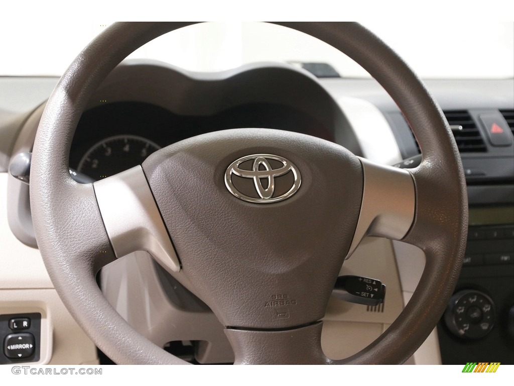 2010 Corolla LE - Desert Sand Metallic / Bisque photo #7