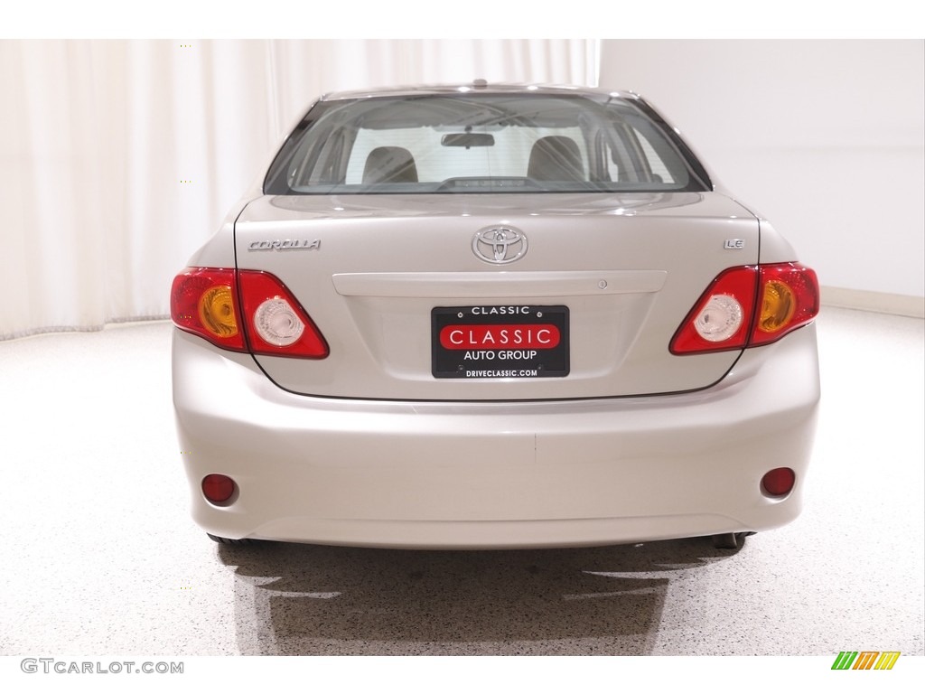 2010 Corolla LE - Desert Sand Metallic / Bisque photo #15