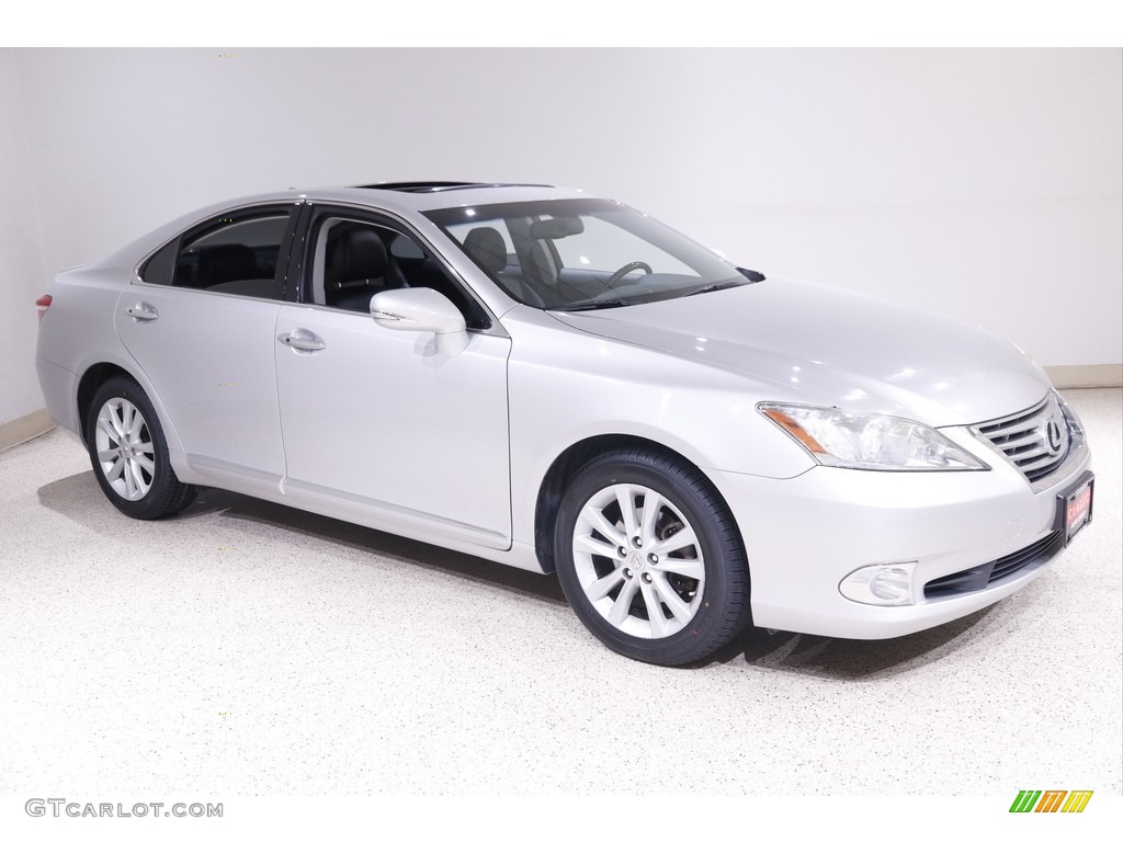 2012 ES 350 - Tungsten Pearl / Black photo #1