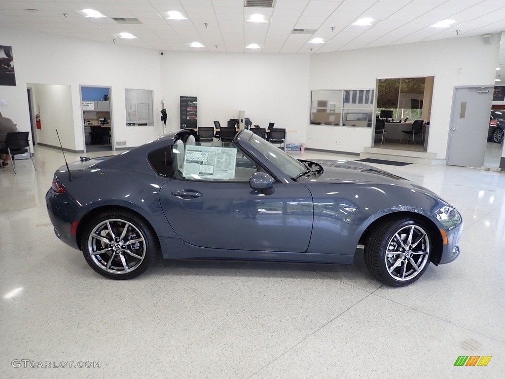 2021 MX-5 Miata RF Grand Touring - Polymetal Gray / White photo #1