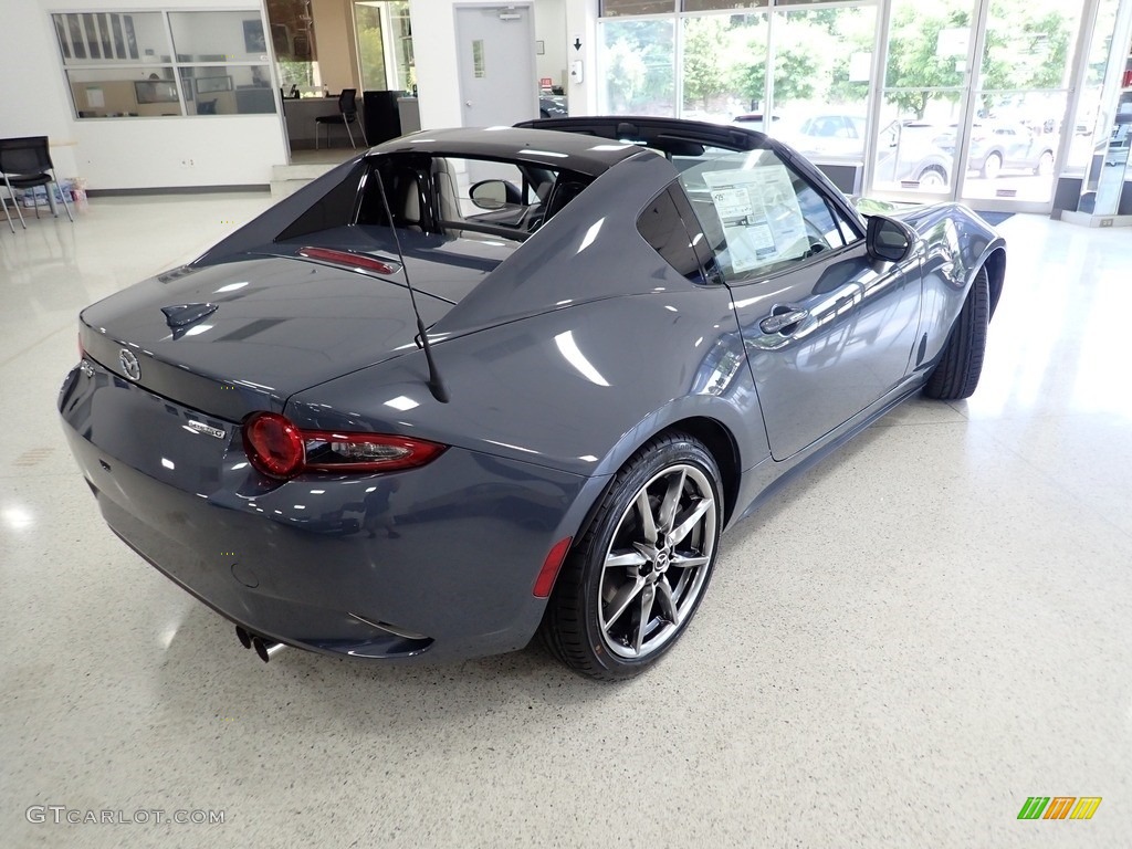 Polymetal Gray 2021 Mazda MX-5 Miata RF Grand Touring Exterior Photo #142312255