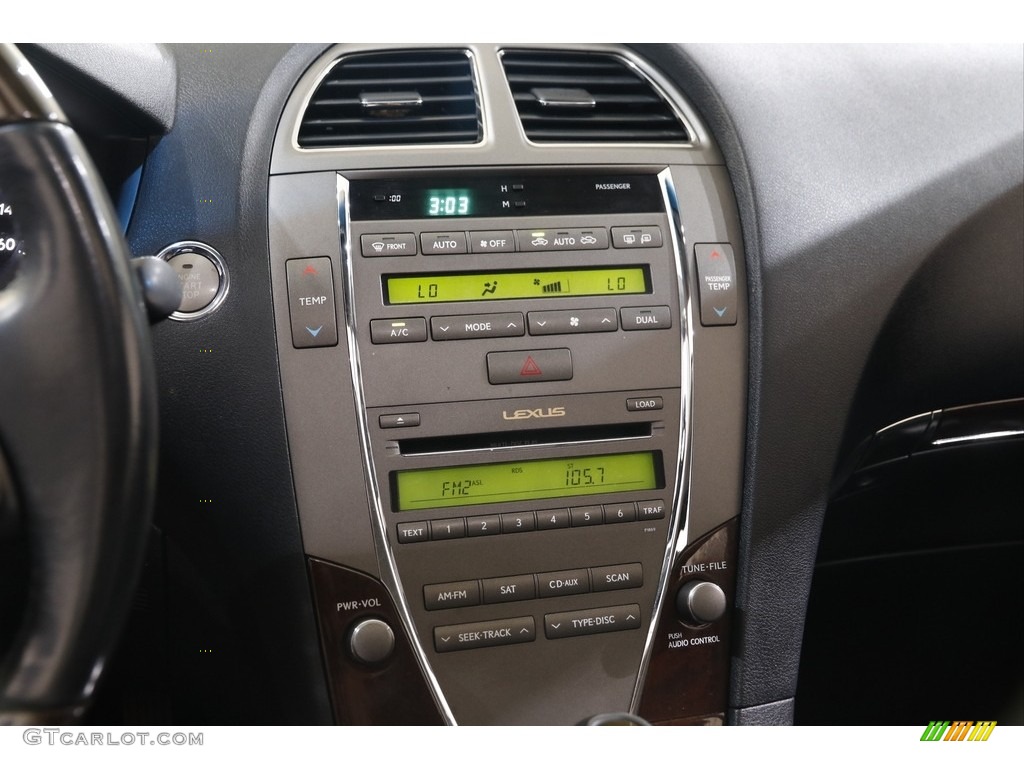2012 ES 350 - Tungsten Pearl / Black photo #9