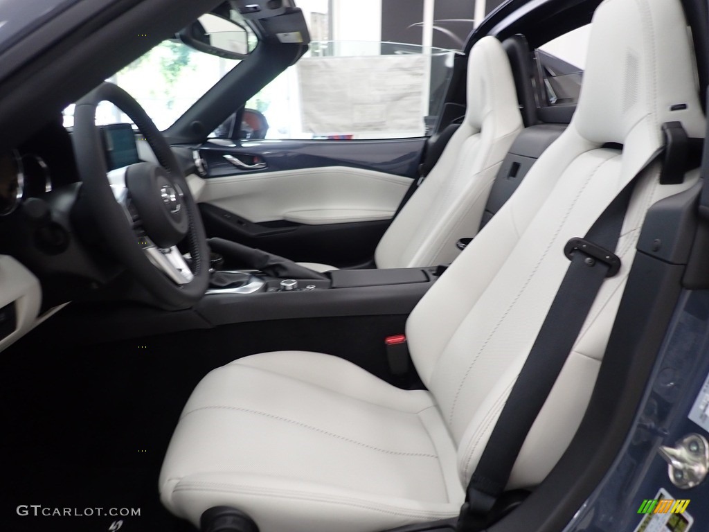 White Interior 2021 Mazda MX-5 Miata RF Grand Touring Photo #142312501