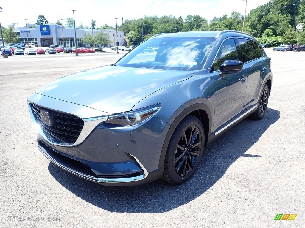 2021 CX-9 Carbon Edition AWD - Polymetal Gray / Red photo #5