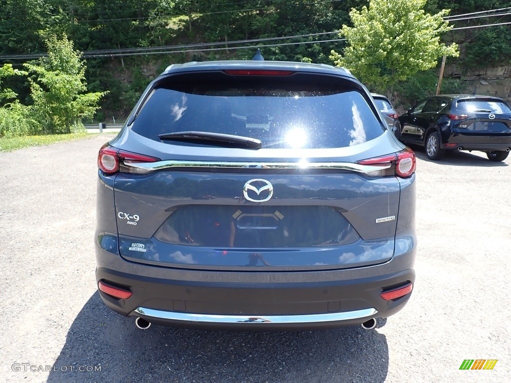 2021 CX-9 Carbon Edition AWD - Polymetal Gray / Red photo #8