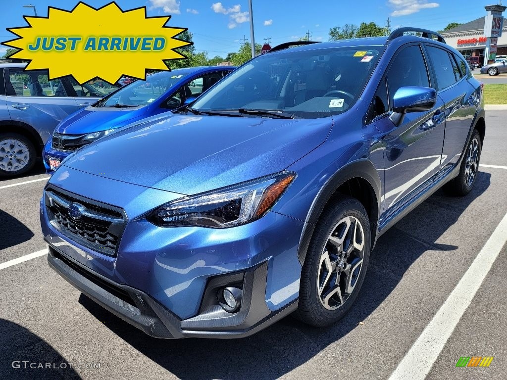 2019 Crosstrek 2.0i Limited - Quartz Blue Pearl / Gray photo #1