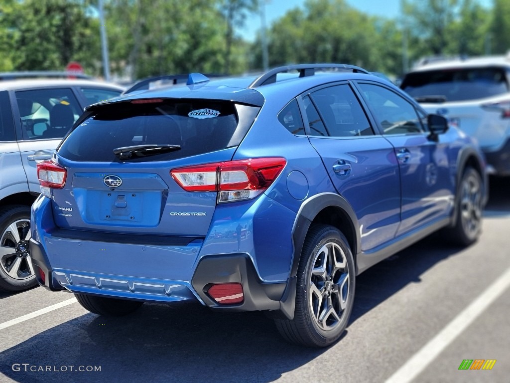 2019 Crosstrek 2.0i Limited - Quartz Blue Pearl / Gray photo #2