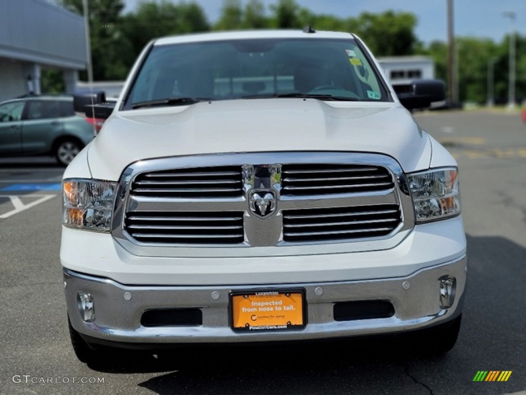 2018 1500 Big Horn Crew Cab 4x4 - Bright White / Black/Diesel Gray photo #11