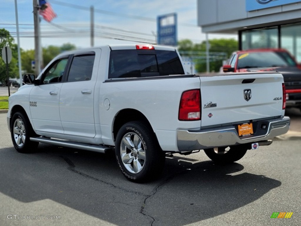 2018 1500 Big Horn Crew Cab 4x4 - Bright White / Black/Diesel Gray photo #13