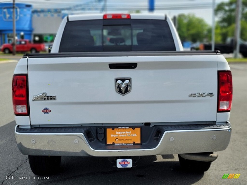 2018 1500 Big Horn Crew Cab 4x4 - Bright White / Black/Diesel Gray photo #14