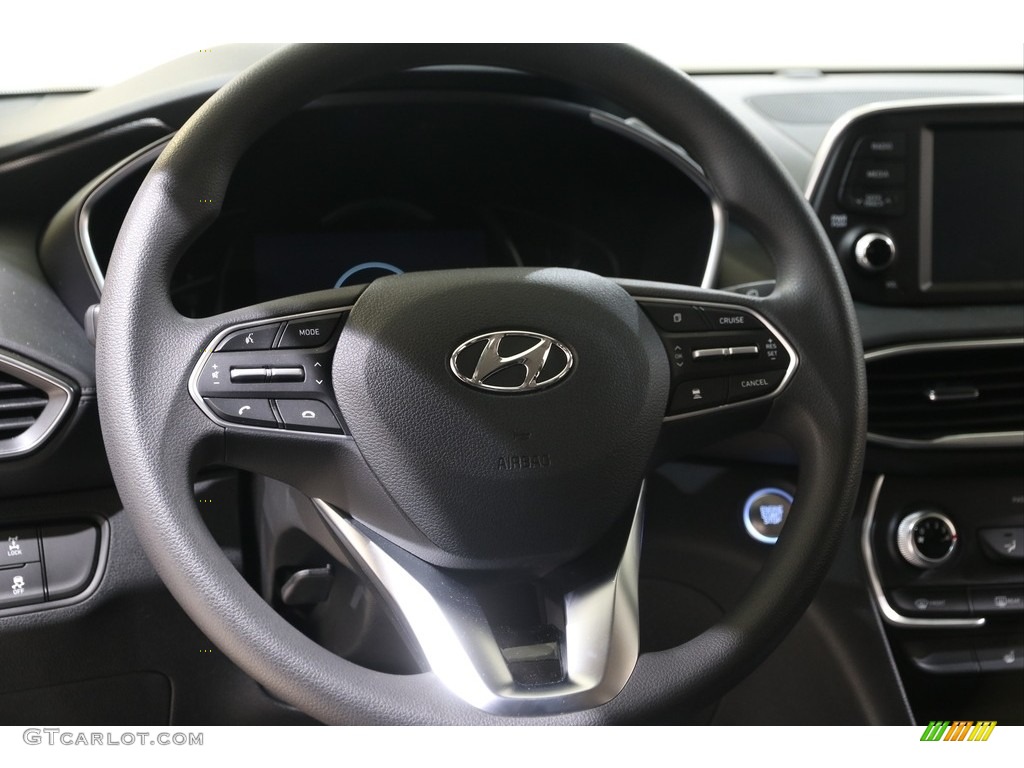 2020 Santa Fe SEL AWD - Rainforest / Black photo #7