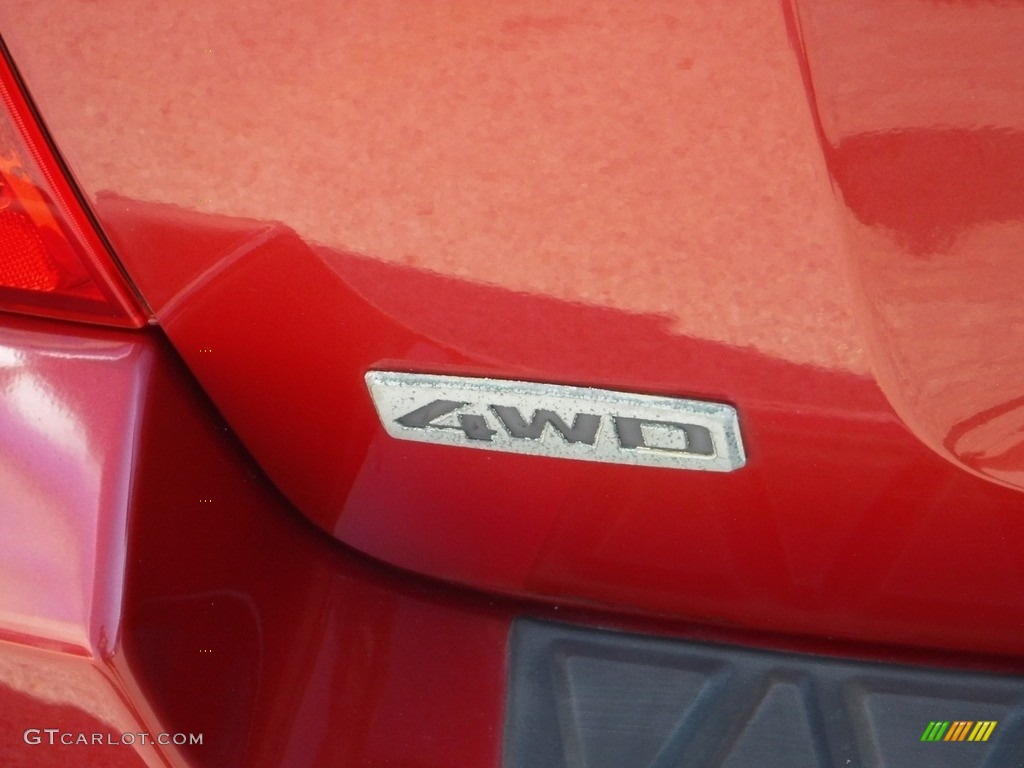2009 Sportage EX V6 4x4 - Volcanic Red / Black photo #11