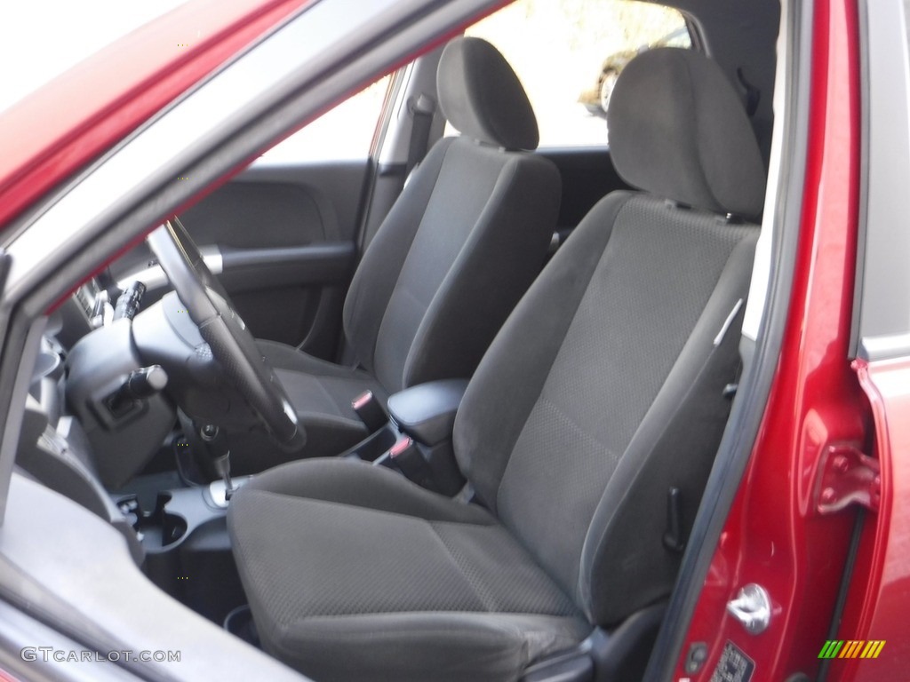 2009 Sportage EX V6 4x4 - Volcanic Red / Black photo #16