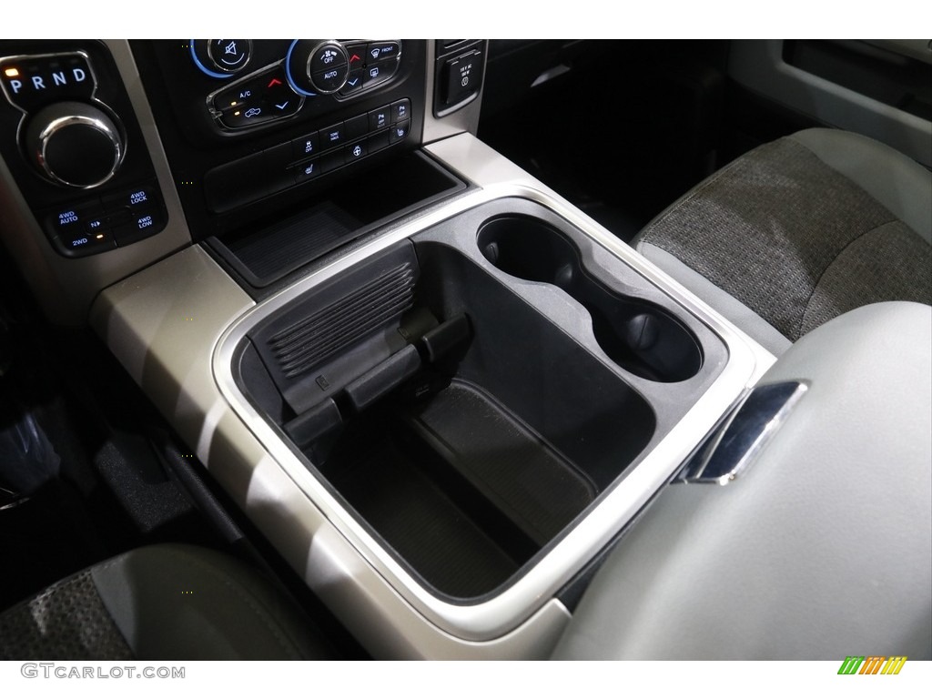 2017 1500 Big Horn Crew Cab 4x4 - True Blue Pearl / Black/Diesel Gray photo #14