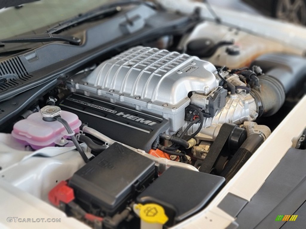 2018 Dodge Challenger SRT Hellcat Widebody 6.2 Liter Supercharged HEMI OHV 16-Valve VVT V8 Engine Photo #142315081