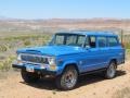 Brilliant Blue 1977 Jeep Cherokee Chief 4x4 Exterior