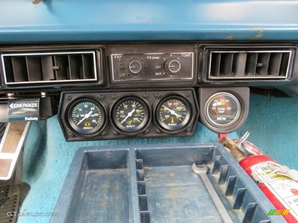 1977 Jeep Cherokee Chief 4x4 Gauges Photos