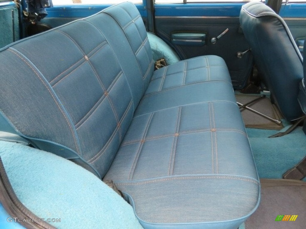1977 Jeep Cherokee Chief 4x4 Rear Seat Photo #142315267