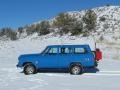 Brilliant Blue 1977 Jeep Cherokee Chief 4x4 Exterior