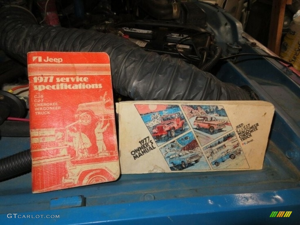 1977 Jeep Cherokee Chief 4x4 Books/Manuals Photo #142315714