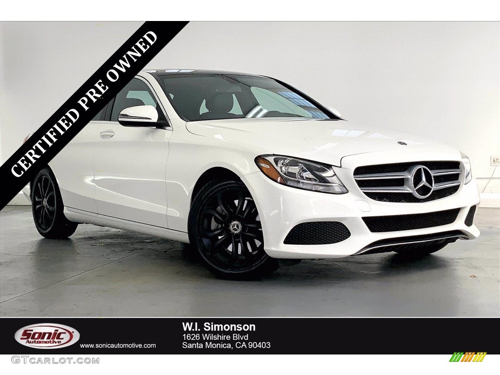 Polar White Mercedes-Benz C