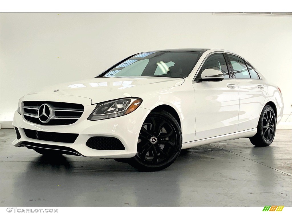 2018 C 300 Sedan - Polar White / Black photo #12