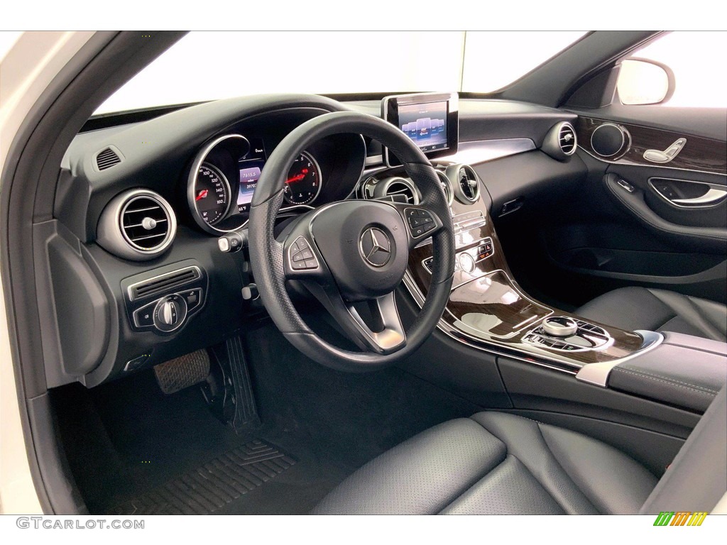2018 C 300 Sedan - Polar White / Black photo #14