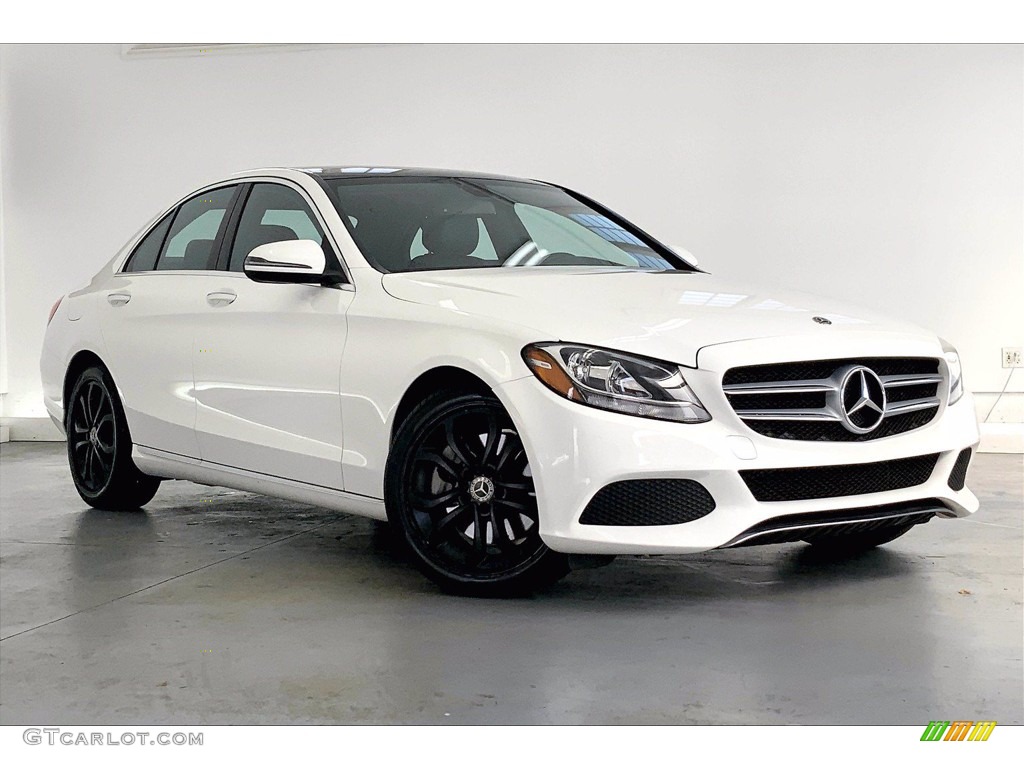 2018 C 300 Sedan - Polar White / Black photo #34