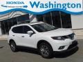 Moonlight White 2014 Nissan Rogue SL AWD