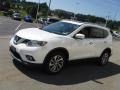 2014 Moonlight White Nissan Rogue SL AWD  photo #5