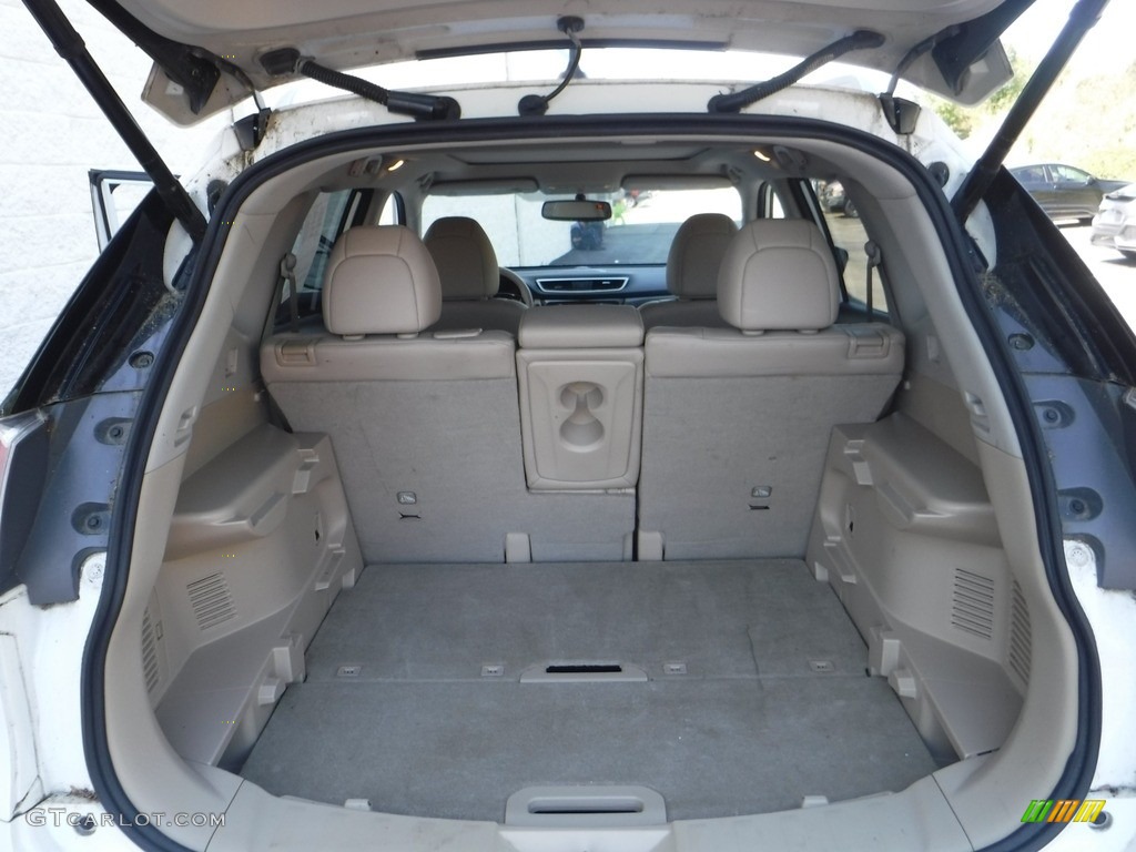 2014 Rogue SL AWD - Moonlight White / Almond photo #26