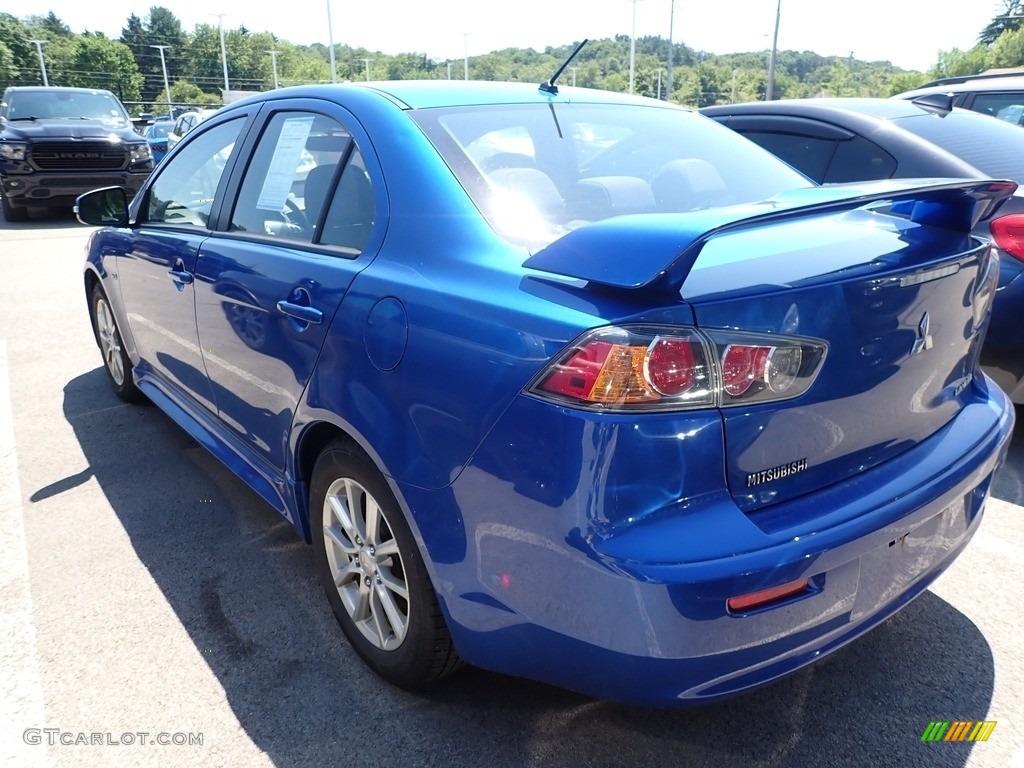 2016 Lancer ES - Octane Blue Pearl / Black photo #4