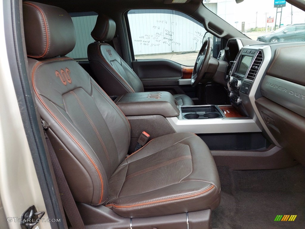 2017 F350 Super Duty King Ranch Crew Cab 4x4 - White Gold / King Ranch Mesa Antique Java photo #29